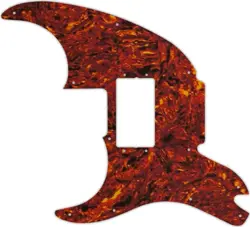 WD CUSTOM PICKGUARD FOR LEFT HAND FENDER PAWN SHOP '72 #05P TORTOISE SHELL/PA...