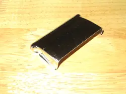 FENDER 1977 CHROME HARDTAIL GUITAR BRIDGE COVER