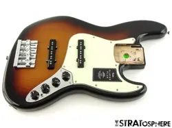 FENDER PLAYER PLUS ACTIVE JAZZ J BASS V 5 LOADED BODY NOISELESS SUNBURST