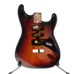 FENDER AMERICAN PRO II STRATOCASTER BODY ALDER SUNBURST FINISH DAMAGE