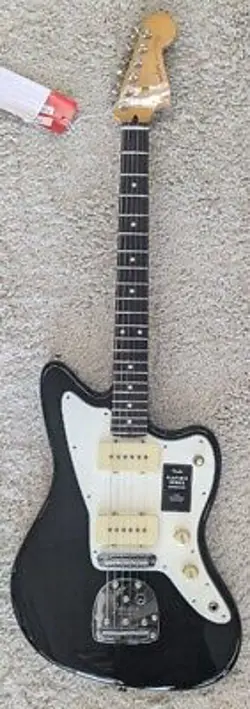 FENDER PLAYER II JAZZMASTER ELECTRIC GUITAR, ROSEWOOD FINGERBOARD, BLACK - MIM