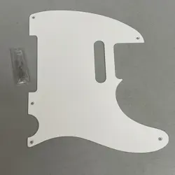 GENUINE FENDER 50S VINTAGE TELECASTER 1-PLY WHITE VINYL PICKGUARD TELE USA MIM