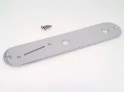 TRUE CUSTOM SHOP® CHROME SLANTED SWITCH CONTROL PLATE FOR FENDER TELE