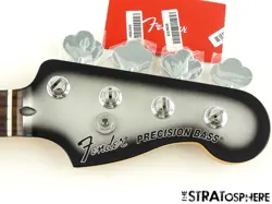 FENDER TROY SANDERS PRECISION BASS NECK + TUNERS ROSEWOOD PEARL SILVERBURST