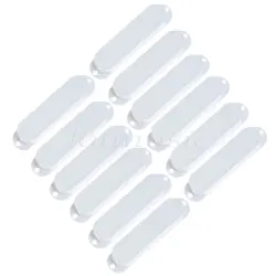 12 WHITE PLASTICS