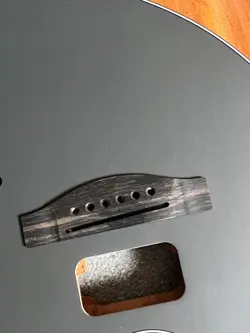 FENDER AMERICAN ACOUSTASONIC JAZZMASTER GUITAR BODY TUNGSTEN