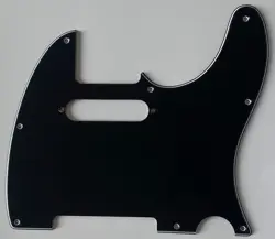 FOR FIT FENDER TELE 1962 STRATOCASTER PICKUP STYLE GUITAR PICKGUARD 3 PLY BLACK