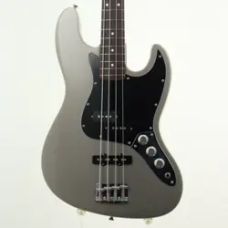 FENDER JAPAN AERODYNE JAZZ BASS AJB DOLPHIN GRAY USED F/S FROM JAPAN 0302112