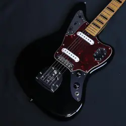 NEW FENDER / VINTERA II 70S JAGUAR MAPLE FINGERBOARD BLACK S/N:MX24084495 3.74KG