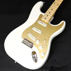 FENDER  MADE IN JAPAN HERITAGE 50S STRATOCASTER MAPLE WHITE BLONDE SN JD24031791