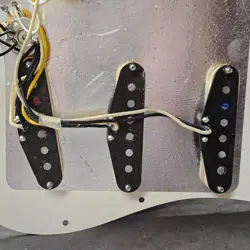 2012 FENDER USA STRAT LOADED PICKGUARD CUSTOM SHOP FAT 50'S PICKUPS GUITAR