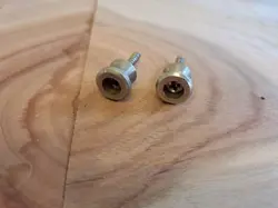 VINTAGE 70S JAPANESE STRAP BUTTONS FOR FENDER STRAT TELECATER LES PAUL GUITAR