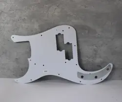 PRECISION P BASS PICKGUARD FOR USA FENDER DARK BROWN TORTOISE SHELL CELLULOID