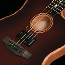 FENDER AMERICAN ACOUSTASONIC JAZZMASTER ALL-MAHOGANY EBONY FINGERBOARD BOURBON S