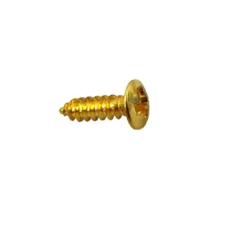 50PCS GOLD ELECTRIC GUITAR BASS PICKGUARD SCREWS FOR FENDER STRAT/TELE D