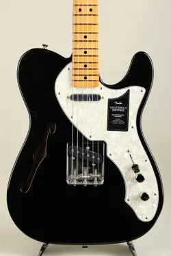 FENDER VINTERA II 60S TELECASTER THINLINE MN BLACK MX24018943 *IA136