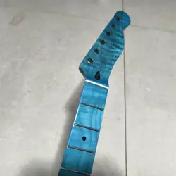  BLUE FLAME MAPLE 22FRETS TL STYLE ELECTRIC GUITAR NECK FOR FENDER GLOSS