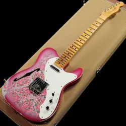 FENDER CUSTOM SHOP LIMITED EDITION 50S TELECASTER THINLINE RELIC PINK PAISLEY
