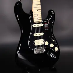 FENDER / AMERICAN PERFORMER STRATOCASTER HSS MAPLE BLACK S/N US240036806 GUITAR