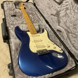 ELECTRIC GUITAR FENDER AMERICAN ULTRA STRATOCASTER COBRA BLUE FINISH ALDER BODY