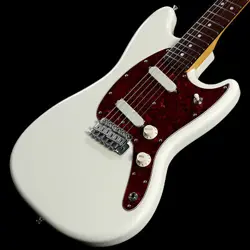 FENDER MADE IN JAPAN CHAR MUSTANG OLYMPIC WHITE WEIGHT:3.10KG