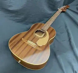 USED FENDER SONORAN MINI ALL MAHOGANY ACOUSTIC GUITAR