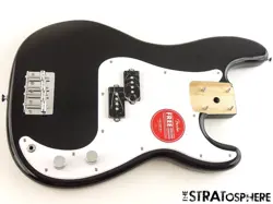 FENDER SQUIER SONIC PRECISION P BASS LOADED BODY, GUITAR BLACK