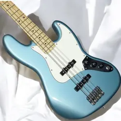 FENDER PLAYER JAZZ BASS MN TIDEPOOL USED - ALDER BODY, MAPLE NECK