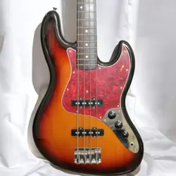 FENDER JAPAN JB62-58 JAZZ BASS ELECTRIC BASS 3-TONE SUNBURST 1993-1994