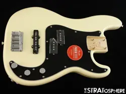 FENDER SQUIER AFFINITY PRECISION PJ LOADED BASS BODY GUITAR OLYMPIC WHITE