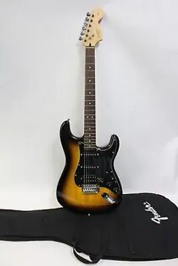 FENDER SQUIER STRAT AFFINITY STRATOCASTER ELECTRIC GUITAR SUNBURST