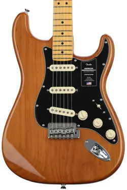 FENDER AMERICAN PROFESSIONAL II STRATOCASTER - ROASTED PINE WITH MAPLE