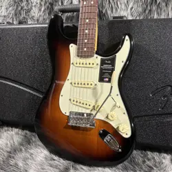 FENDER AMERICAN PROFESSIONAL II STRATOCASTER RW 2-COLOR SUNBURST, NEW