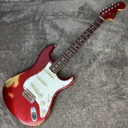FENDER CUSTOM SHOP 1968 STRATOCASTER HEAVY RELIC CANDY APPLE RED USA E.GUITAR