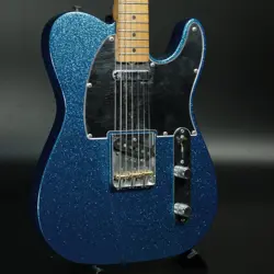 FENDER J MASCIS TELECASTER MAPLE BOTTLE ROCKET BLUE FLAKE
