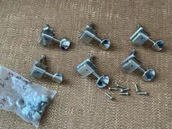 SET FENDER CHROME VINTAGE STYLE GUITAR TUNERS JAPAN