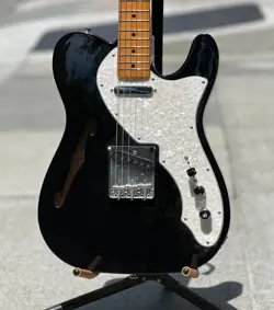 2023 FENDER VINTERA II '60S TELECASTER THINLINE MAPLE - BLACK