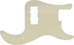 WD CUSTOM PICKGUARD FOR FENDER BLACKTOP PRECISION BASS #55 PARCHMENT 3 PLY