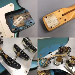 FENDER THE STRAT LAKE PLACID BLUE 1980 SAFE DELIVERY FROM JAPAN