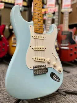 FENDER CLASSIC SERIES '50S STRATOCASTER -DAPHNE BLUE- 2007 TEXAS SPECIAL PU SAFE