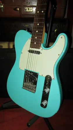 2016 FENDER LIMITED EDITION USA TELECASTER SEA FOAM GREEN