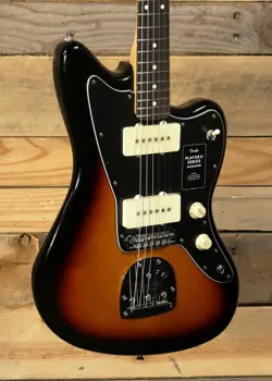 FENDER PLAYER II JAZZMASTER ELECTRIC GUITAR 3-COLOR SUNBURST