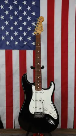 FENDER PLAYER STRATOCASTER WITH PAU FERRO FRETBOARD - BLACK