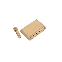 63MM SOLID BRASS GUITAR BRIDGE TREMOLO BLOCK FOR MIM FENDER ST ELECTRIC GUITAR A