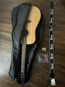 FENDER ACOUSTIC GUITAR SET