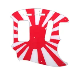 PICKGUARD FOR FENDER KURT COBAIN MUSTANG JAPANESE FLAG