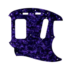 PICKGUARD FOR FENDER KURT COBAIN MUSTANG PURPLE PEARL