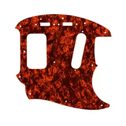 PICKGUARD FOR FENDER KURT COBAIN MUSTANG ORANGE PEARL