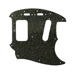 PICKGUARD FOR FENDER KURT COBAIN MUSTANG BLACK SPARKLE