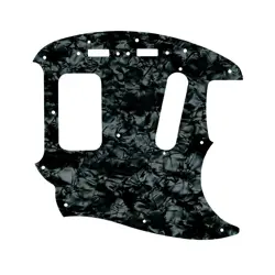PICKGUARD FOR FENDER KURT COBAIN MUSTANG BLACK PEARL